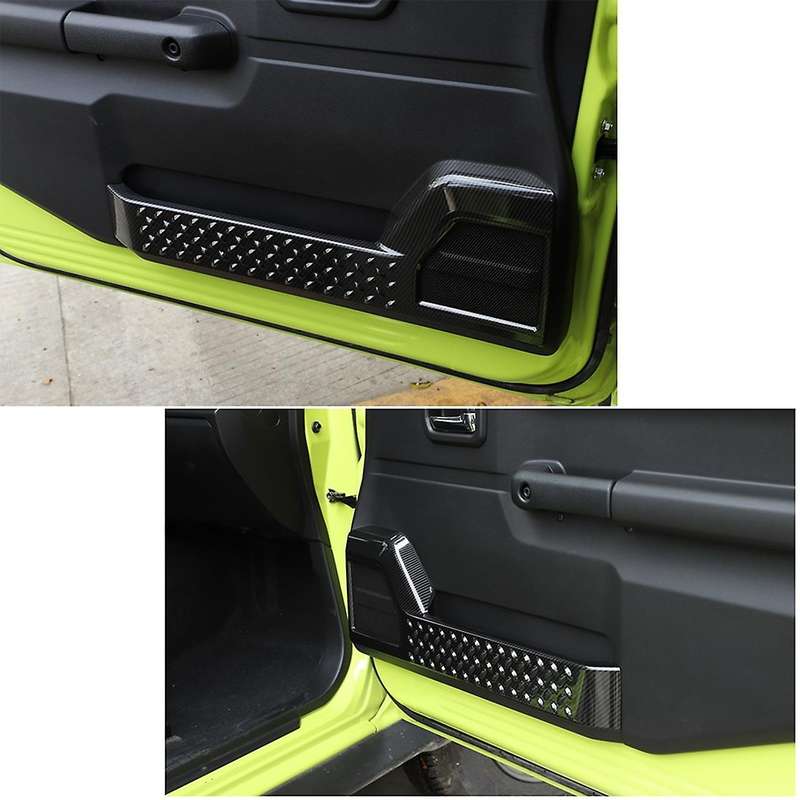 Car Inner Door Decoration Cover Anti-Kick Stickers Accessories for Jimny 2019 2020 2021 2022,ABS Car