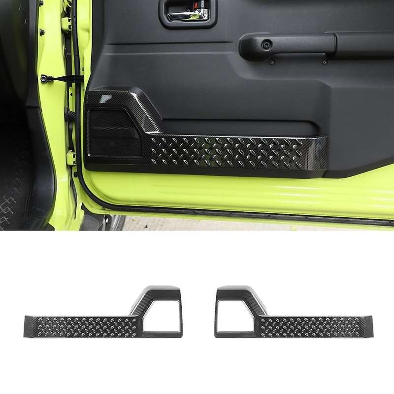 Car Inner Door Decoration Cover Anti-Kick Stickers Accessories for Jimny 2019 2020 2021 2022,ABS Car