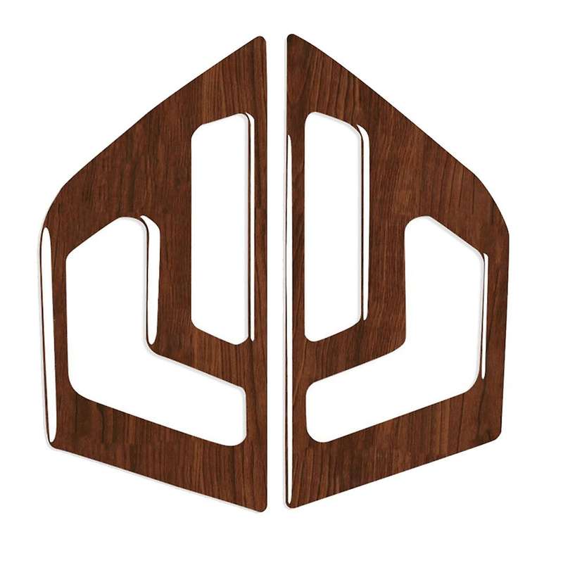 Car Inner Door Seat Adjustment Switch Cover Trim Wood Grain for C Class W204 2007-2013