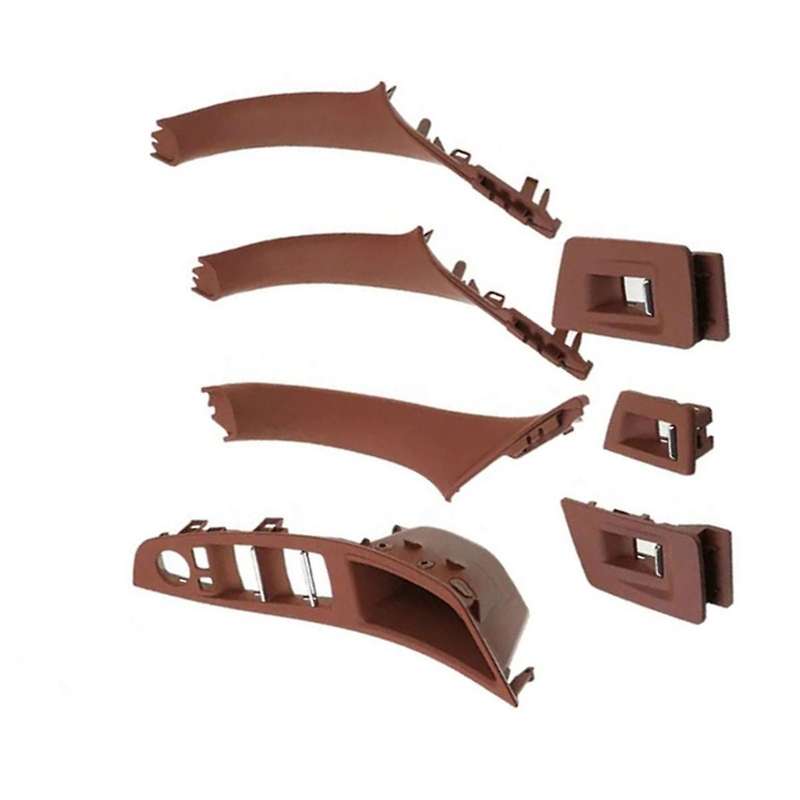 Car Inner Door Panel Handle Pull Trim Set for F10 535i 550i 528i Inner Armrest Handle 51417261929 51