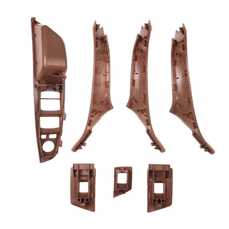 Car Inner Door Panel Handle Pull Trim Set for F10 535i 550i 528i Inner Armrest Handle 51417261929 51