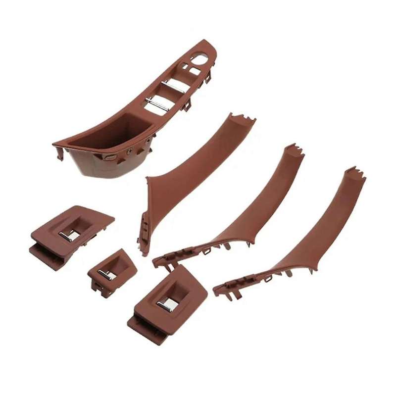 Car Inner Door Panel Handle Pull Trim Set for F10 535i 550i 528i Inner Armrest Handle 51417261929 51