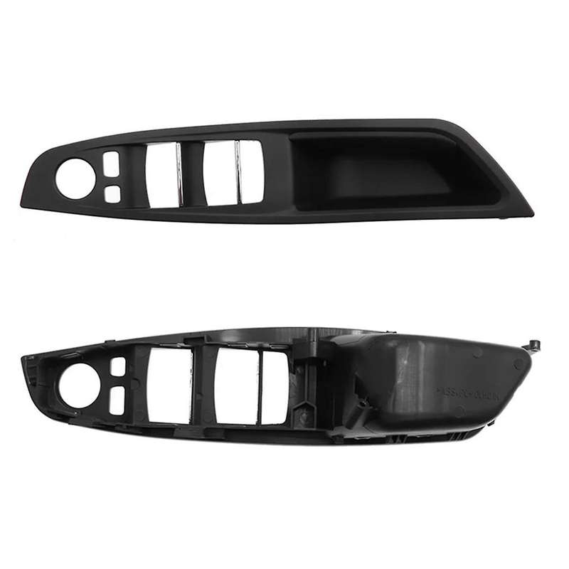Car Inner Door Panel Handle Pull Trim Set for F10 535i 550i 528i Inner Armrest Handle 51417261929 51