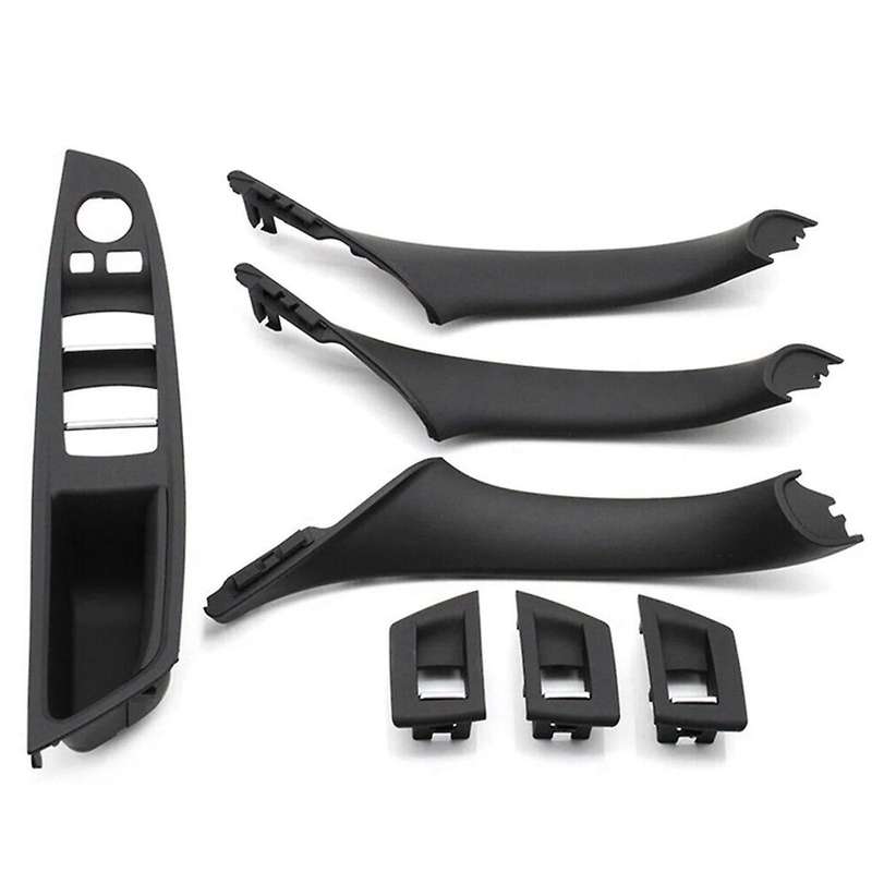 Car Inner Door Panel Handle Pull Trim Set for F10 535i 550i 528i Inner Armrest Handle 51417261929 51