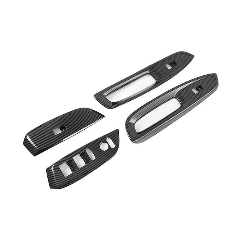 Car Inner Door Window Lift Armrest Switch Panel Cover Trim Frame for Fit Jazz 2020