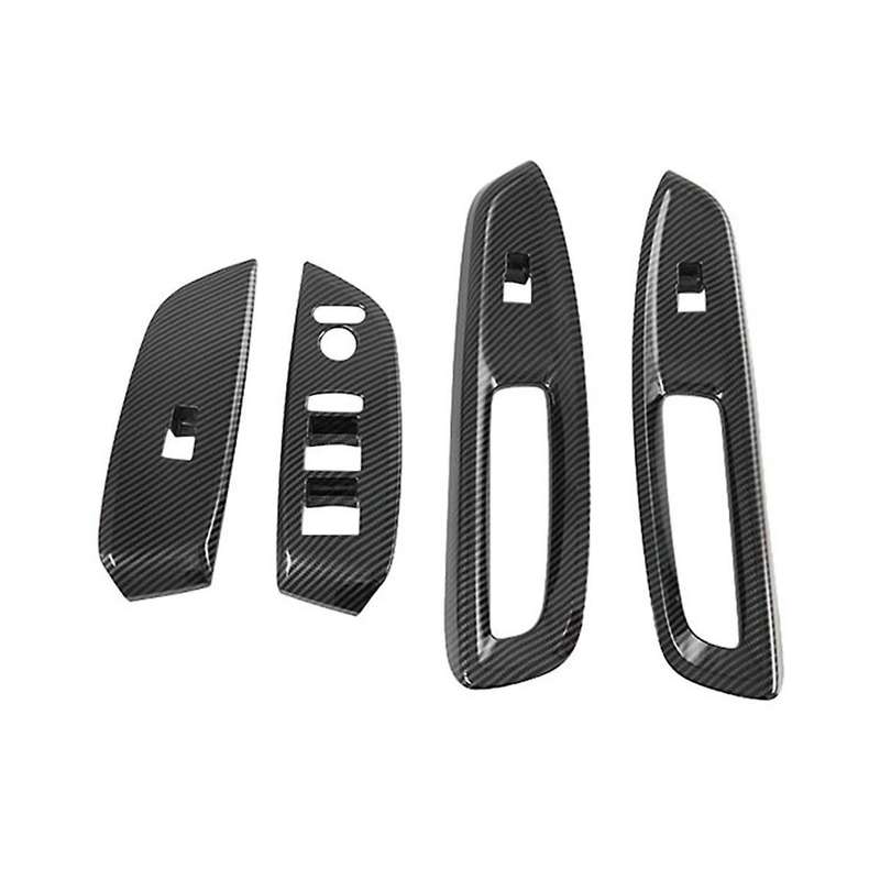Car Inner Door Window Lift Armrest Switch Panel Cover Trim Frame for Fit Jazz 2020