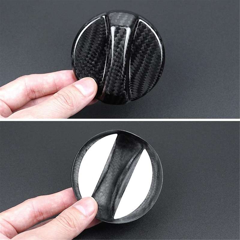 Car Inner Fuel Tank Cover for 2010-2015 Oil Fuel Tank Cap Decoration Sticker