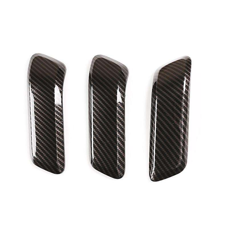 Car Inner Handle Carbon Fiber Styling Decoration Cover Stickers for 2020 2021