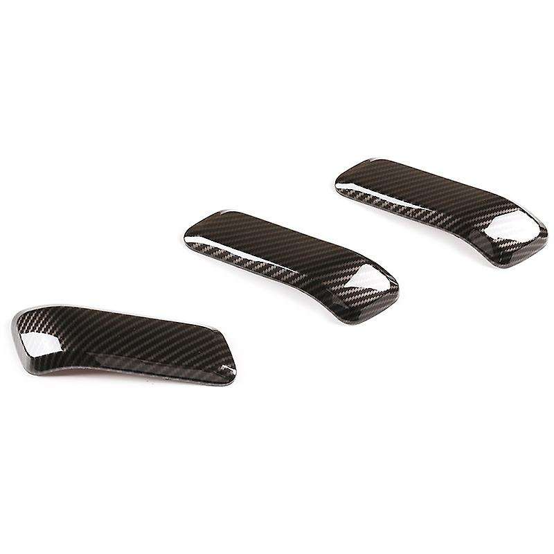 Car Inner Handle Carbon Fiber Styling Decoration Cover Stickers for 2020 2021