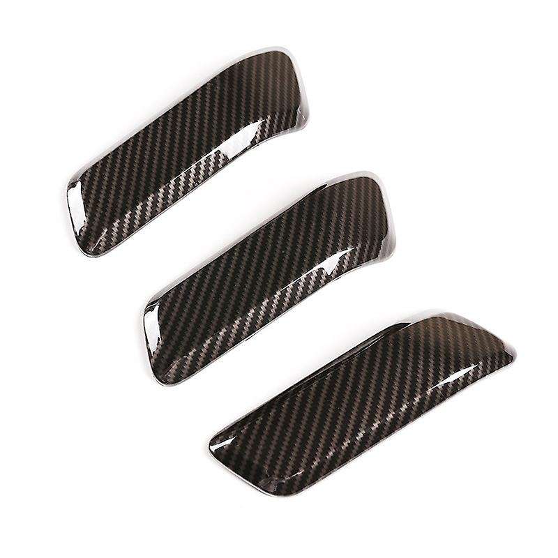 Car Inner Handle Carbon Fiber Styling Decoration Cover Stickers for 2020 2021