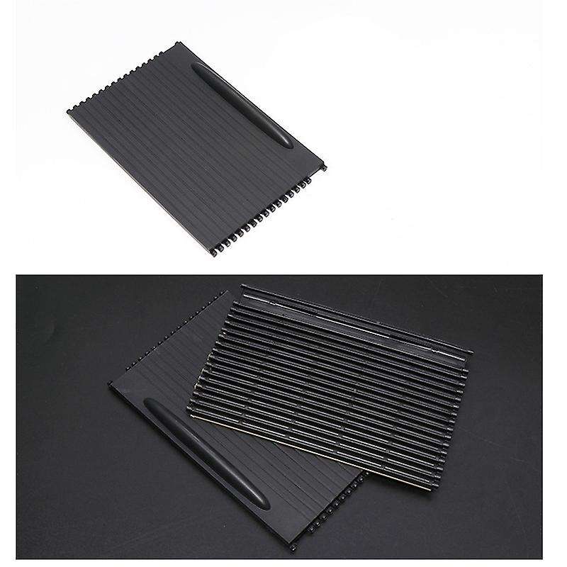 Car Inner Indoor Centre Console Roller Blind Cover for 2003-2010 Car Water Cup Holder Storage Access