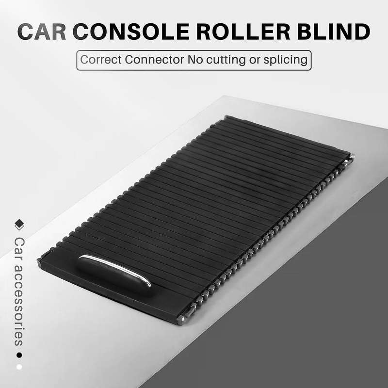 Car Inner Indoor Centre Console Roller Blind Cover Compatible Mercedes C-Calss W204 S204 E-Class W21
