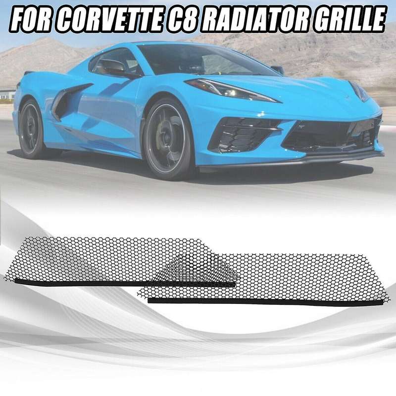 Car Inner Mesh Grill Kit for C8 2020-2022 Radiator Grille