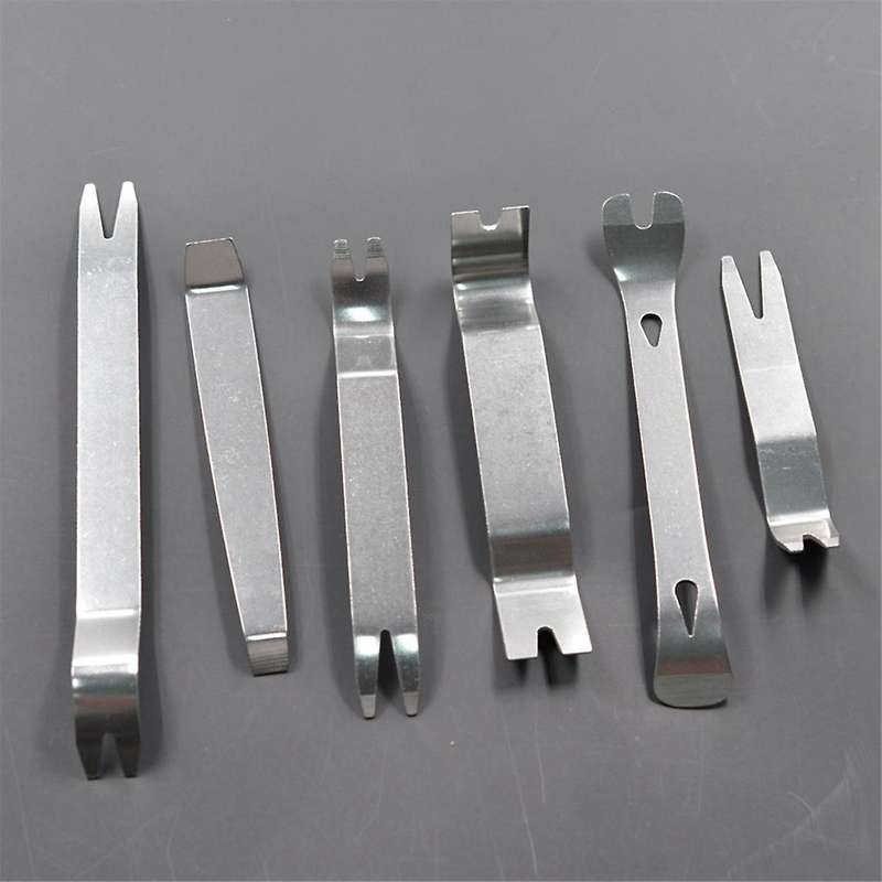 Car Inner Removal Tool 6Pcs Kit Auto Car Radio Door Clip Panel Trim Dash Audio Removal Installer To