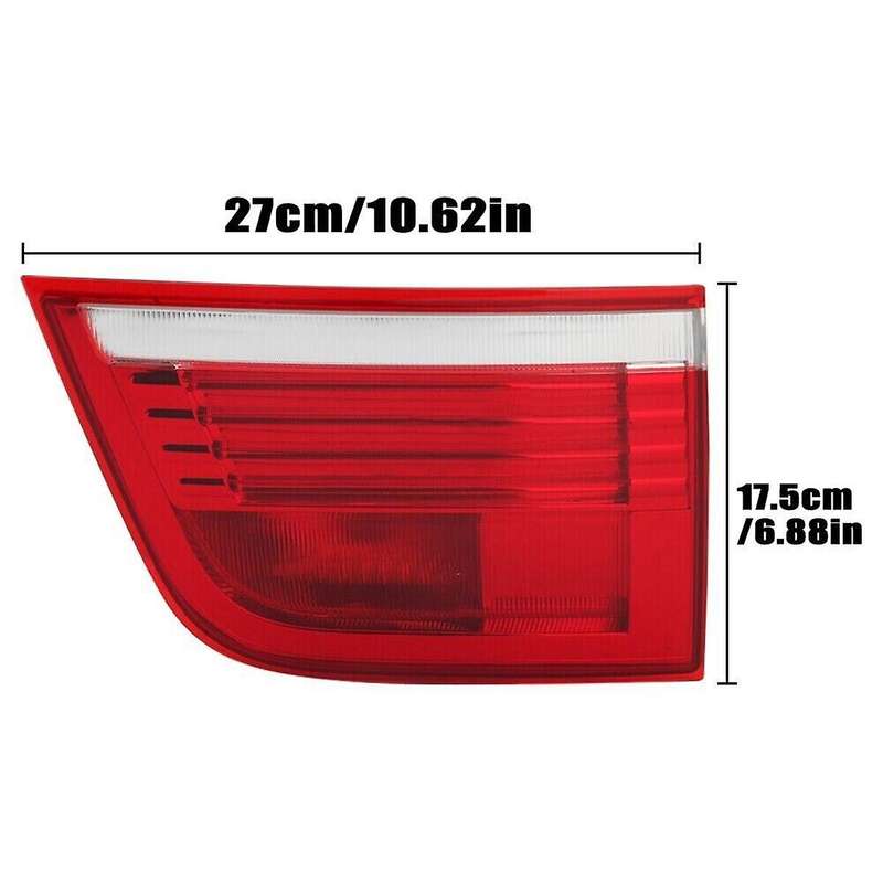 Car Inner Tail Light Rear Lamp without Bulb Rear Fog Light Brake Lamp Turn Signal Light for X5 E70 2