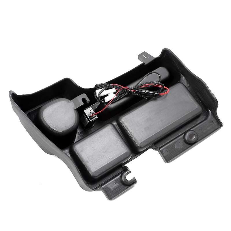 Car Insert Center Console Storage Box Tray Cup Holder with Usb Port for Land Cruiser Lc70 Lc71 Lc76
