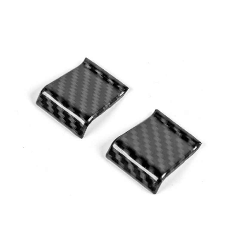 Car Inner Window Lift Switch Button Cover Trim ABS Interior for JL JT 2018-2021 (Carbon Fiber)