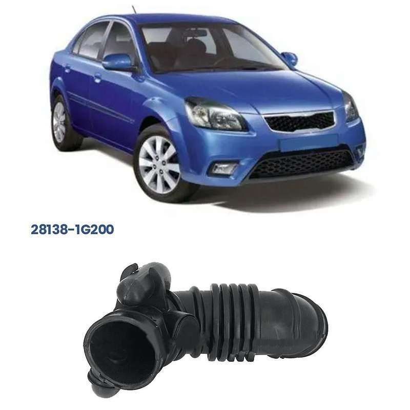 Car Intake Air Hose 28138-1G200 for Accent MK2 2005-2011 1.4L 1.6L Air Filter Intake Pipe 281381G20