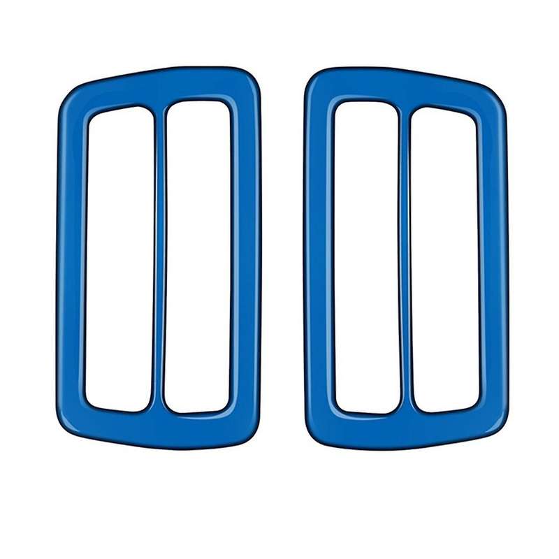 Car Instrument Panel Air Outlet Frame for 2024 A/C Air Outlet Trim Stickers Car Accessories Blue