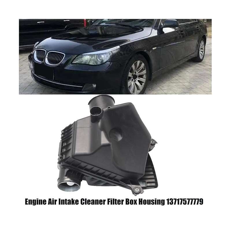 Car Intake Noise Abuser Air Filter Housing 13717577779 for 5 6 Series E60 E61 E63 E64 2006-2010 Air
