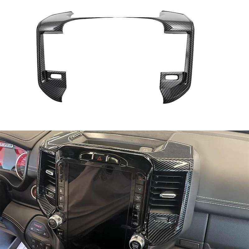 Car Interior Center Console Air Outlet Decorative Frame for Ram 1500 2023- Dashboard Stickers