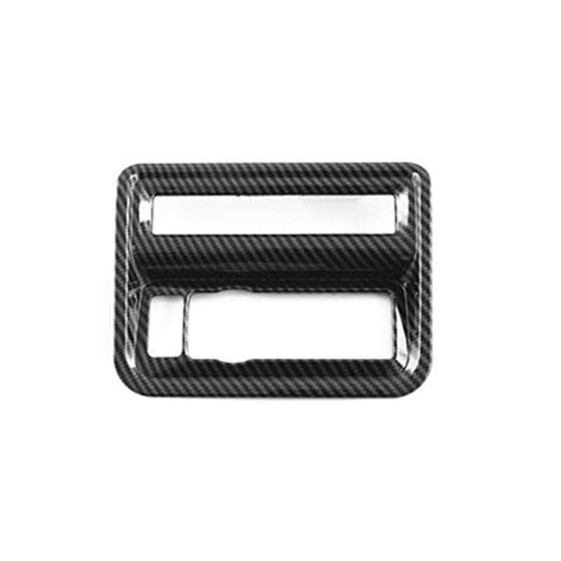 Car Interior Carbon Fiber Headlight Adjustment Switch Decoration Cover Trim for 2021 2022 2023