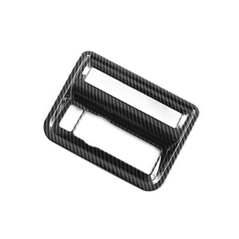 Car Interior Carbon Fiber Headlight Adjustment Switch Decoration Cover Trim for 2021 2022 2023