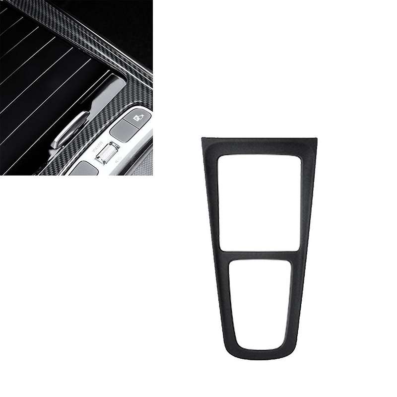Car Interior Central Control Gear Shift Trim Panel Sticker Black for GLA EQA EQB without Mouse Versi