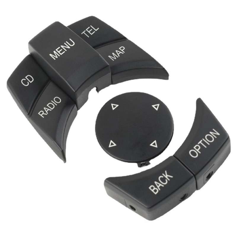 Car Interior Console IDrive Multimedia Control Button Replacement Cover for 1 2 3 4 5 6 7 Series X3