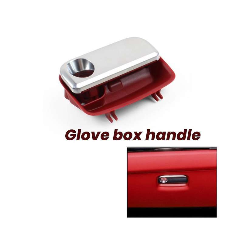 Car Interior Dash Glove Box Lock Storage Box Handle for 95B 981 970 95B857095F E
