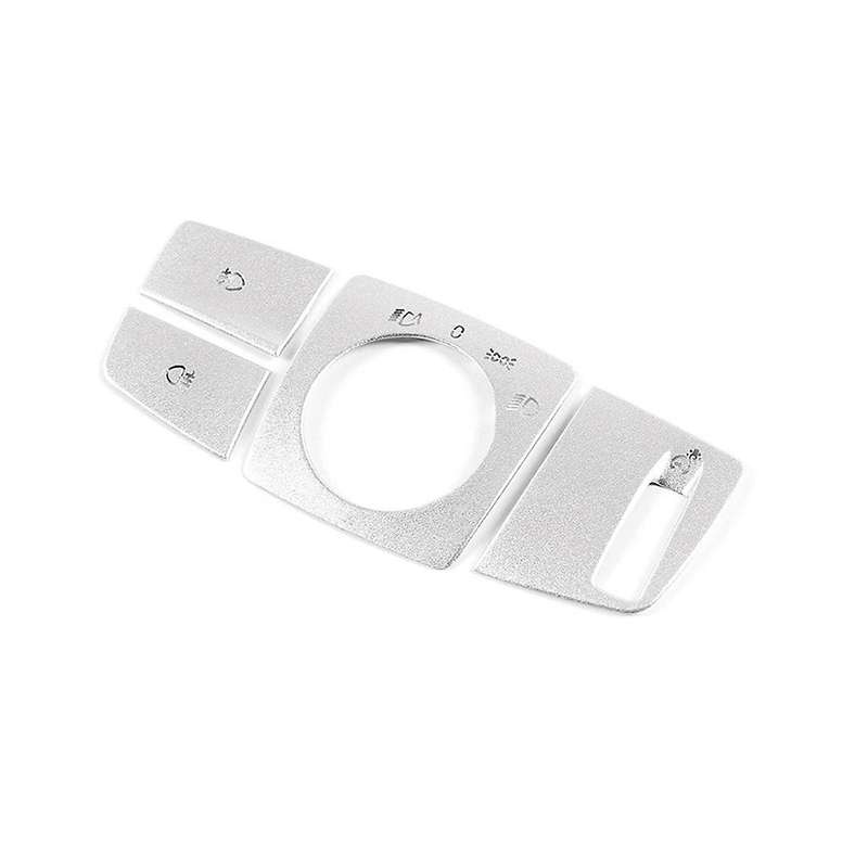 Car Interior Decals Headlight Switch Buttons Trim Interior Stickers for 1 2 3 4 Series GT X5 X6 F20