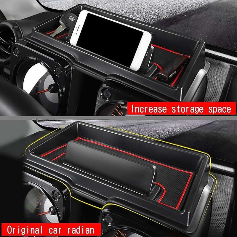 Car Interior Dashboard Storage Box Interior Center Consoles Storage Box for Jimny JB64 JB74 2019 202