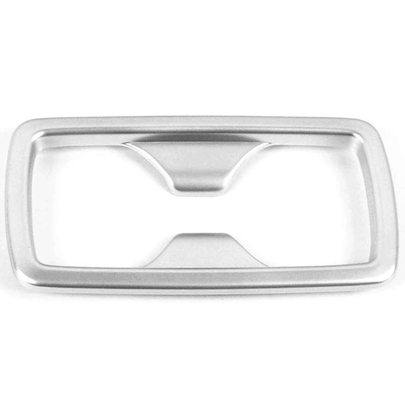 Car Interior Decoration Cup Holder Sticker Cover Trim Rear Center Armrest Water Cup Frame for 2019 2