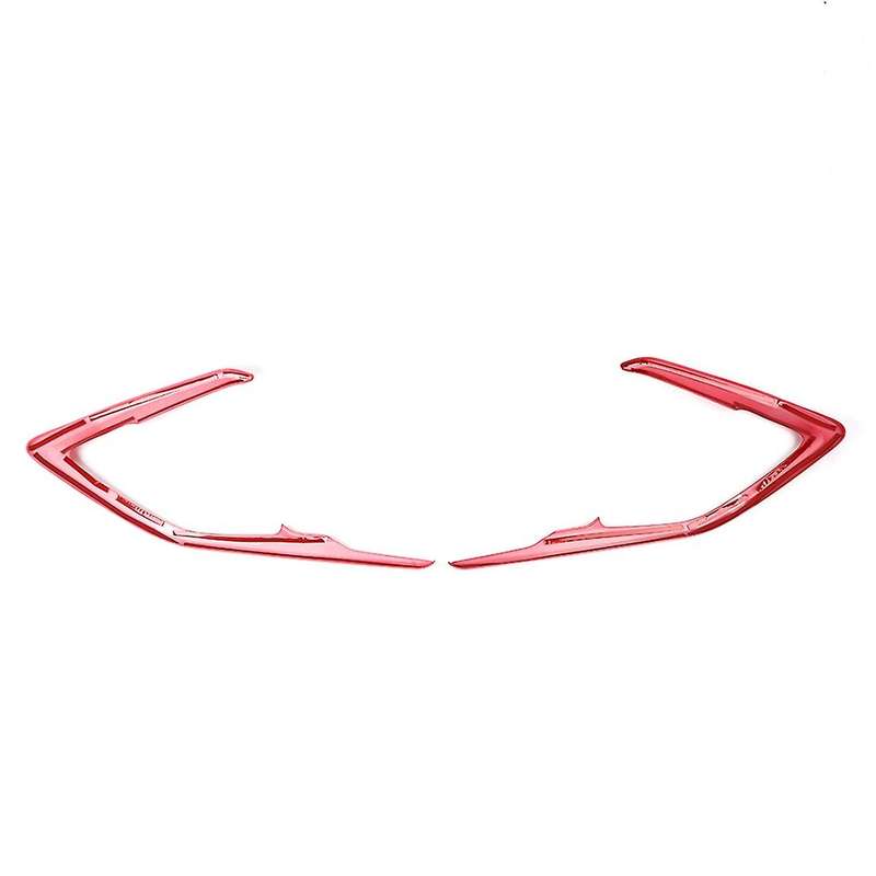 Car Interior Door Decoration Cover Trim Stickers for 2016-2020 Accessories, ABS Red