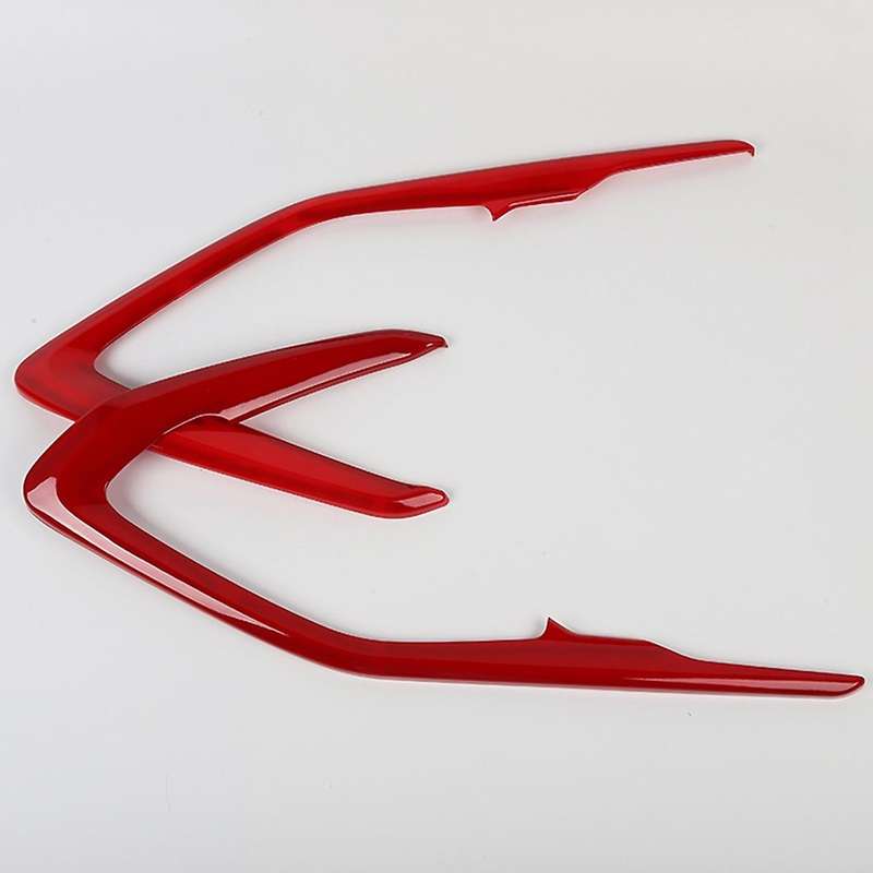 Car Interior Door Decoration Cover Trim Stickers for 2016-2020 Accessories, ABS Red