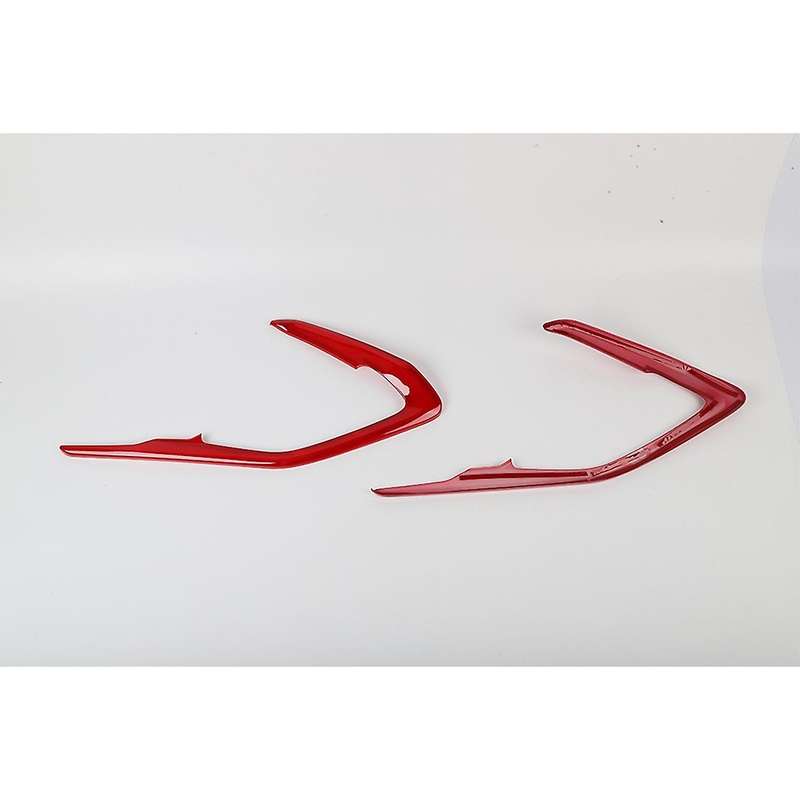 Car Interior Door Decoration Cover Trim Stickers for 2016-2020 Accessories, ABS Red