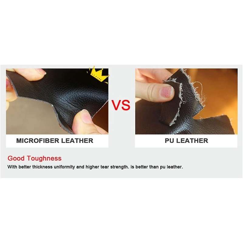 Car Interior Door Armrest Panel Microfiber PU Leather Cover Protective Trim for 206