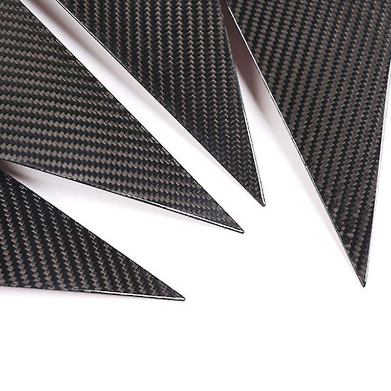 Car Interior Door Decorative Panel Cover Real Carbon Fiber for X5 G05 X7 G07 2019 2020 Accessories