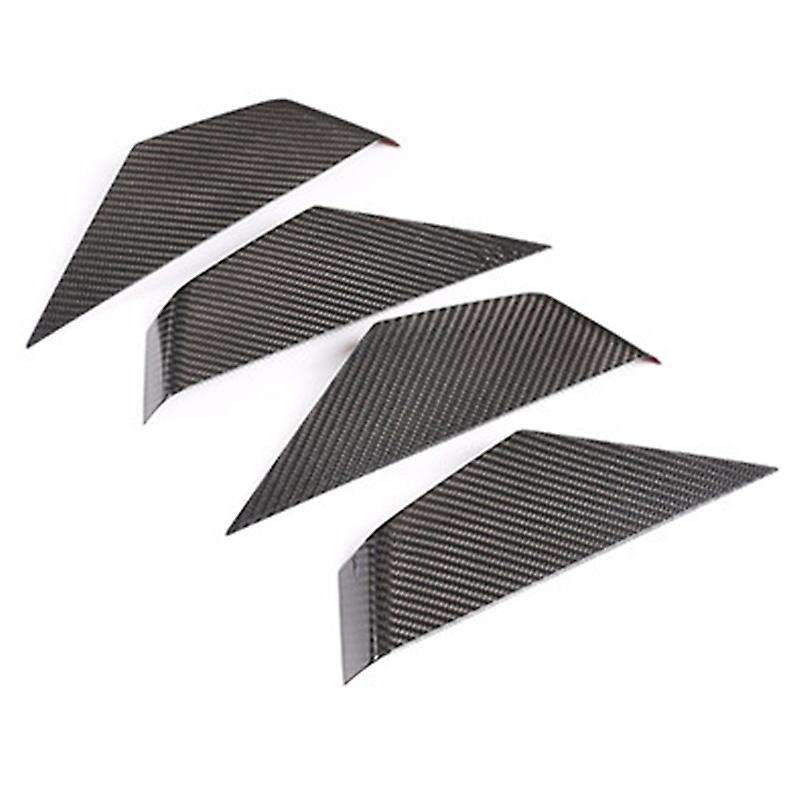 Car Interior Door Decorative Panel Cover Real Carbon Fiber for X5 G05 X7 G07 2019 2020 Accessories