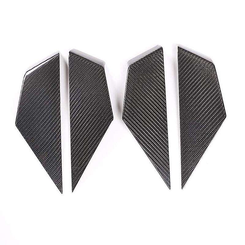 Car Interior Door Decorative Panel Cover Real Carbon Fiber for X5 G05 X7 G07 2019 2020 Accessories