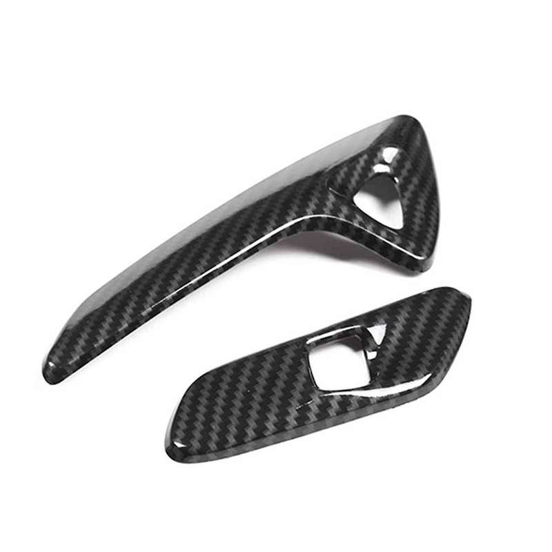 Car Interior Door Electric Switch Frame Cover Trim for C7 2014-2019 Interior Door Handles Cover