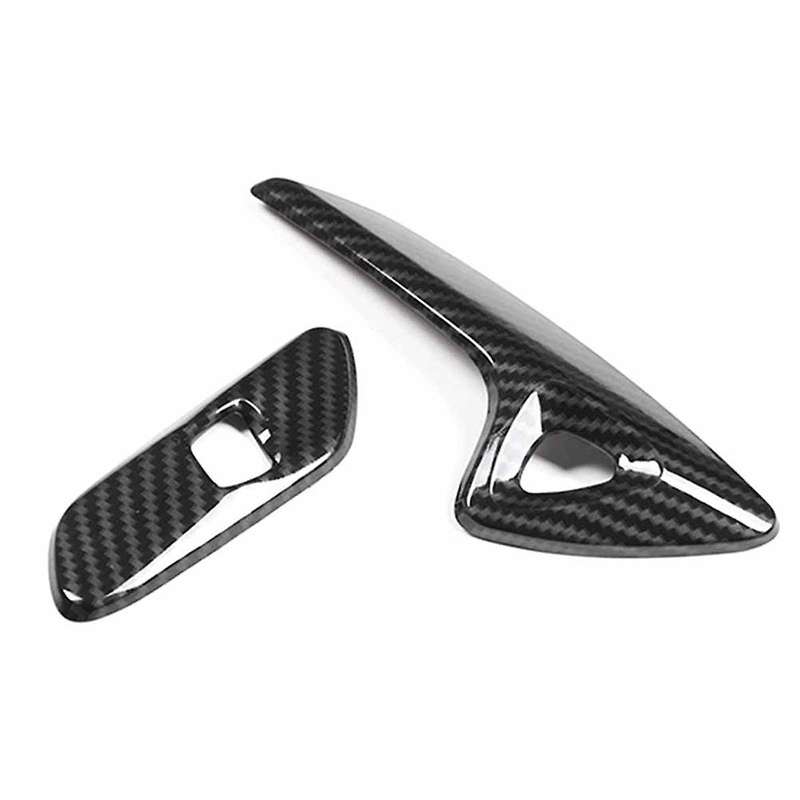 Car Interior Door Electric Switch Frame Cover Trim for C7 2014-2019 Interior Door Handles Cover