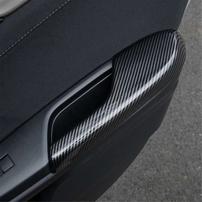 Car Interior Door Handle Armrest Decorative Frame Patch for Tenth Generation 2016-2021