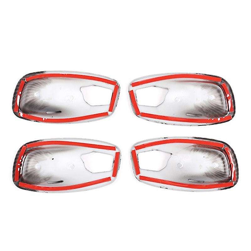 Car Interior Door Handle Bowl Frame Protective Cover for 5 Series E60 2006-2010