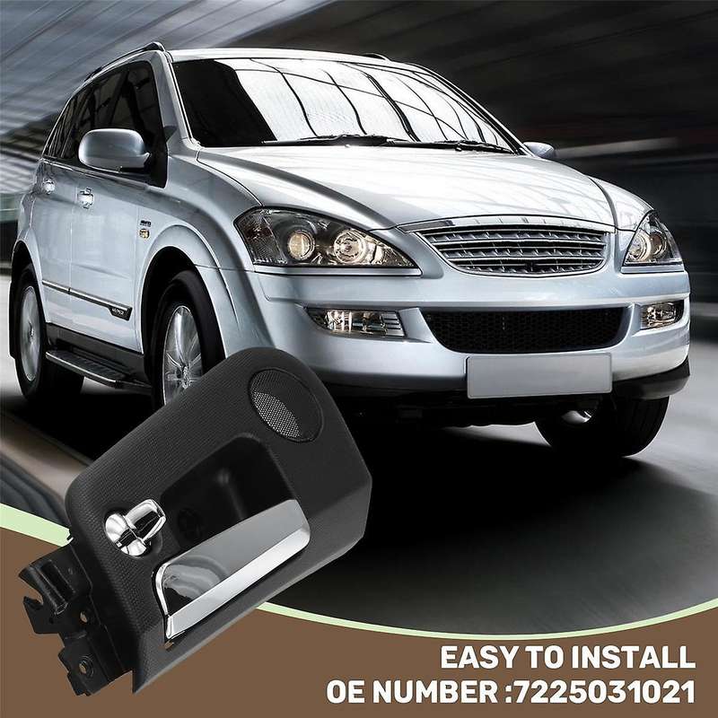Car Interior Door Handle Front Left Side Knob Hand Handle for Actyon/Sports 2005-2007 W5 2011-2014