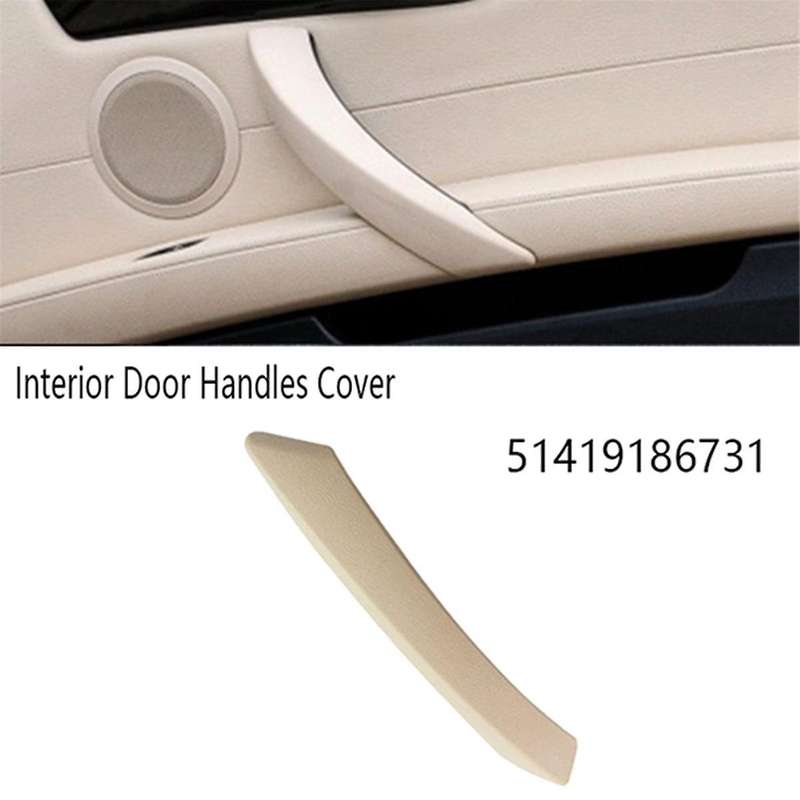 Car Interior Door Handles Passenger Door Pull Handle Cover Trim for Z4 E89 2009-2016 51419186731 Bei