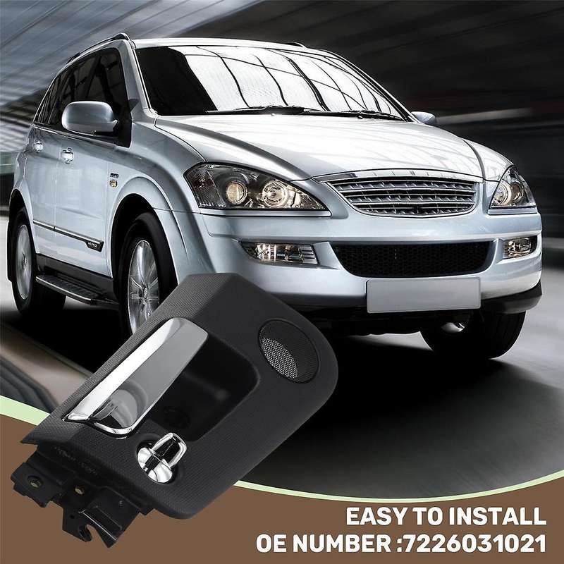 Car Interior Door Handle Front Right Side Knob Hand Handle for Actyon/Sport 2005-2007 W5 2011-2014