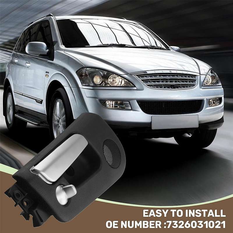 Car Interior Door Handle Rear Right Side Knob Hand Handle for Actyon/Sports 2005-2007 W5 2011-2014