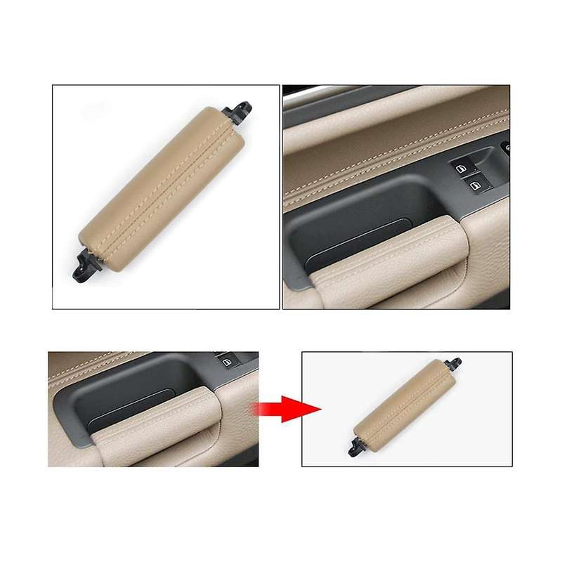 Car Interior Door Left Right Driver Pull Handle 2003-2010(black)