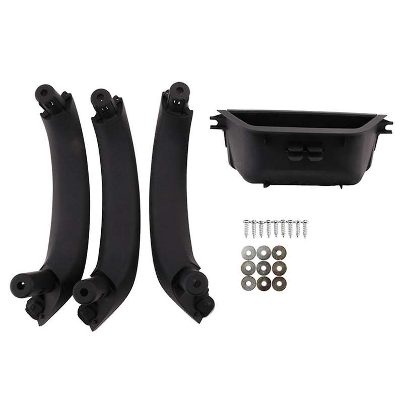 Car Interior Door Inner Handle Armrest Panel Cover Pull Trim for X3 X4 F25 Car Accessories 514172503